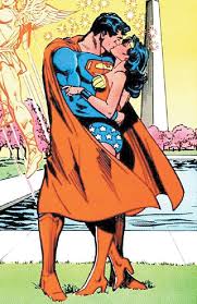 Powerful Kiss In 2020 Superman Wonder Woman Wonder Woman Comic Wonder Woman Art