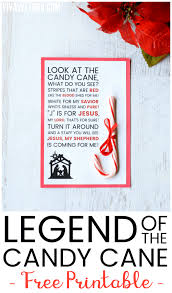 Simply, print and cut out the poem and attach it to a candy cane with ribbon. Legend Of The Candy Cane Printable Viva Veltoro