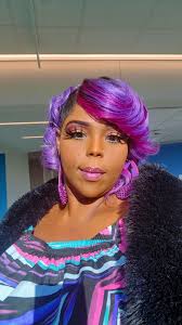 Good morning y'all👋🏾 ... Peace and Blessings.. #shonuffstyles  #purposedriven #prayingwoman #purplehair #makeupartist #salonownerlife  #blackownedbusiness #atlantahairstylist #douglasvillehairstylist  #quickweaves #idontowncopyrightstothemusic ...