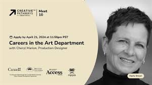 Meet 10 is a series of online equity stream meetings that build  relationships between career-seekers and industry experts. From gritty film  noirs to action films in outer space, the Art Department plays