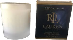Amazon Com Ralph Lauren Crisp Morning Scented Candle 7 2 Oz Home Improvement