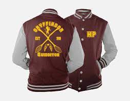 Gryffindor Quidditch Varsity Jacket Inspired By Harry Potter Varsity Jacket Activewear Jackets Jackets
