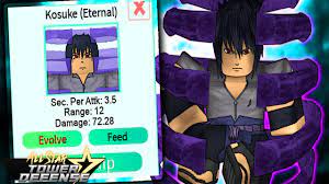 In this post we listed all star tower defense characters based on characters star rating, we also included the placement and the cost of each one. Exclusive Code New Eternal Mangekyo Sasuke Is A Monster In All Star Tower Defense Youtube