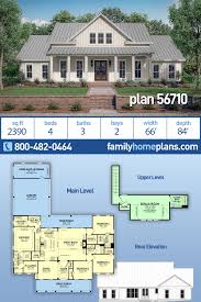 You typically have to hire a home planner. Traditional Style House Plan 56710 With 4 Bed 3 Bath 2 Car Garage Farmhouse Plans Modern Farmhouse Plans House Plans