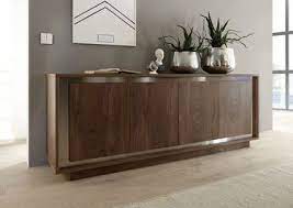 Mobile Shy 08 Legno Noce E Inox Arredocasagmb It Credenza Legno Arredamento Idee Per Interni