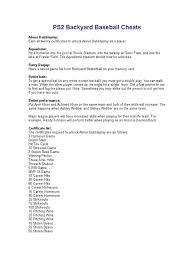 Clanky in the trophy box in the clubhouse. Cheat Ps2 List B Cheating In Video Games Home Run