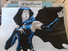 Shop affordable wall art to hang in dorms, bedrooms, offices, or anywhere blank walls aren't welcome. Drawing Of Raven Teen Titans Peakd
