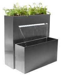 Primrose is the trading name of meika ltd (registration no: Grosser Rechteckiger Edelstahl Wasserfall Und Pflanztrog Mit Led Beleuchtung 89cm Hoch Primrose Http Www Amaz Wasserfall Brunnen Wasserfall Terrassenbrunnen