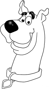 How to draw scooby doo's head with a pencil step by step. Scooby Doo Coloring Child Coloring Drawing Cartoon Characters Easy Cartoon Drawings Simple Cartoon