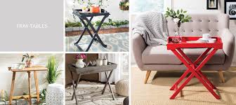 Portable folding tv tray table stand dinner coffee kitchen wood furniture picnic. Tray Tables I Tv Trays I Tv Tables Safavieh Com
