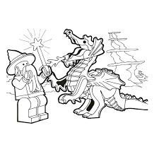 Leuk Voor Kids Lego 0010 Coloring Pages Lego Coloring The Hobbit