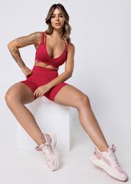 Short Upside em Poliamida Vermelha