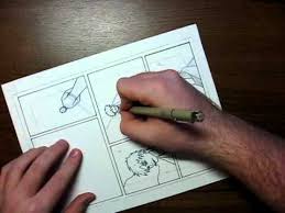 Someone writes it, someone else draws it i mean, how do you expect to draw a story without a story itself? How To Make A Comic Book Creating A Page Youtube