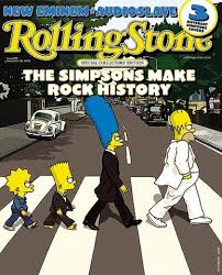 Simpsons The Simpsons Abbey Road The Beatles
