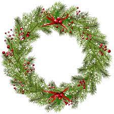 Christmas Wreath Png Clip Art Image Christmas Wreath Illustration Christmas Wreath Image Christmas Wreaths