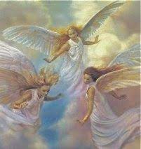 Creating Abundance And Prosperity With The Angels Luna S Grimoire Angel Flying Angel Pictures Angel