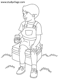 Get 10 free printable summer coloring pages for kids! Summer Holidays Printable Coloring Page For Kids 8