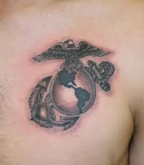 60 Globe Eagle And Anchor Tattoos Designs With Meanings
