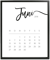 Maybe you would like to learn more about one of these? Juni Kalender Kalender Handlettering