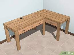 As an added bonus, it folds up and becomes a chalk board. How To Build A Desk 15 Steps With Pictures Wikihow