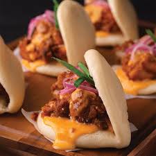 Spicy Fried Chicken Bao Buns Marion S Kitchen Spicy Fried Chicken Recipes Food