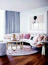Blush Pink Pale Blue Glam Girly Penthouse Interior Design Home Of Megan Hess Room Inspiration Living Room Decor Apartment Decor