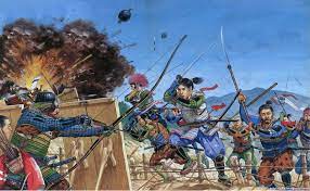 The central military government under the shogunhad broken down, and daimyo, powerful warlords ruling their clans and provinces. Charge Of The Japanese Onins Warring States Sengaku Period Japan Japanese History Japanese Warrior Samurai Warrior