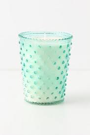 Simpatico Hobnail Candle Capri Blue Candle Home Candles Eclectic Candles