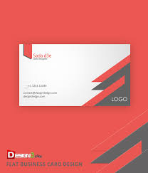 This is a professional visit card design template with corporate blue color. Flat Business Card Design Psd