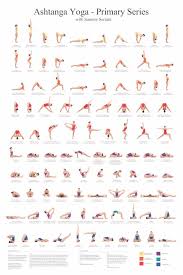 ashtanga yoga primary series poster