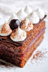 Foret Noire Vegan Sans Gluten Sans Lactose Sans œufs Vegetarien Vegetalien Gateau Sans Gluten Desserts Vegetariens Dessert Noel Vegan