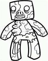Minecraft zombie villager coloring pages detailed minecraft difficult coloring page for older kids whither a boss creature in minecraft coloring page minecraft Minecraft Zombie Pigman Coloring Pages Coloring Home