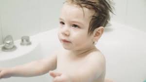 After doing the head, rub a little oil or lotion between your hands. 3 383 Baby Bath Stock Videos Royalty Free Baby Bath Footage Depositphotos