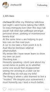 Check spelling or type a new query. Tak Pandai Drive Naik Uber Saja Buat Apa Nak Malu Chef Wan Kongsi Tular Semasa Forum Cari Infonet