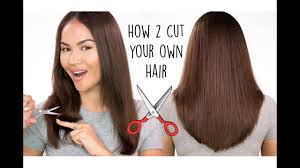 Trendy straight and fun haircut 20 Simplest Ideas How To Cut Your Own Hair At Home Hair Adviser