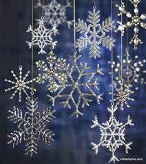 Roost Victorian Snowflake Decorative Christmas Ornaments Set Of 5 Modish Store Christmas Snowflakes Crafts Diy Christmas Snowflakes Christmas Ornament Sets