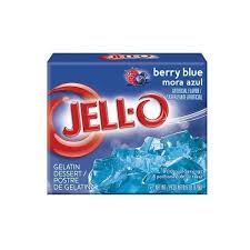 Jello O Berry Blue Gelatin Dessert 6 Oz Gelatin Dessert Jell O Blue Jello