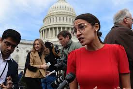 He is losing control of his caucus & allowing these threats to go unchecked, while looking the other way as members like @coribush feel so unsafe that she must. Alexandria Ocasio Cortez Faces Online Criticism For Her Clothing And Lack Of Money Here S How She Responds Abc News