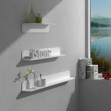 De nos jours, les étagères murales en métal retrouvent toute leur noblesse dans nos intérieurs, pour les rendre encore plus contemporaines. Etagere Murale 60 A 120 Cm Blanc Mat Solid Surface