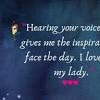 You are the sole reason i am smiling today. 1