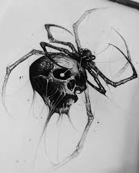 20 8 Mil Curtidas 52 Comentarios World Of Pencils Worldofpencils No Instagram Spider Skull By Artist Brandon Spider Drawing Spider Art Animal Tattoos