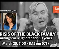 Kendall and Sheila Qualls hold discussion