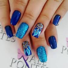 We have a rainbow of nail inspiration including pink, white, rose gold, blue, red, yellow, grey and of course, neon. Experience The Glamorous Style Of Royal Blue Nail Designs Be Modish