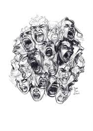 Sketchdump How To Draw Screaming Faces Video By Javicandraw Scream Art Drawings Art