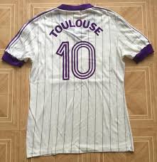Toulouse fc youth b women. Toulouse Visitante Camiseta De Futbol 1982 1983