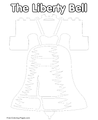 Liberty bell coloring pages are a fun way for kids of all ages to develop creativity, focus, motor skills and color recognition. Liberty Bell Coloring Pages