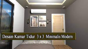 Make Over Kamar Tidur Suami Istri 3x3 Minimalis Modern 2019 Youtube