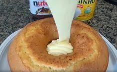 Calda Para Bolo De Leite Ninho Bolo De Leite Ninho Vulcao Ideias Bolo De Leite Ninho Bolo De Leite