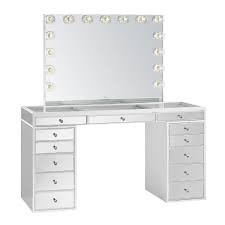 The bathroom is a space that straddles a delicate balance between style and functionality. Slaystation Pro Premium Mirrored Vanity Table Impressions Vanity Co