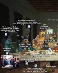 Maybe you would like to learn more about one of these? Rakesh On Twitter China Made This To Make Fun Of India And Other G7 Countries The Cartoon Is A Parody Of Leonardo Da Vinci S The Last Supper And Includes Depictions Of Nine